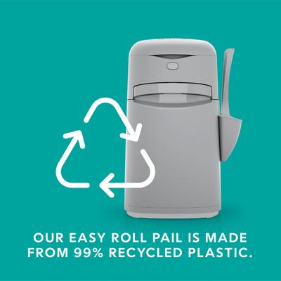 Show full view: Litter Genie Easy Roll Pail Cat Litter Disposal slide 7 of 11