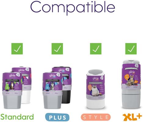 Show full view: Litter Genie Cat Litter Disposal System Jumbo Eco Refill, 28-ft, 4 month supply slide 4 of 10