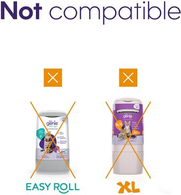 Show full view: Litter Genie Cat Litter Disposal System Jumbo Eco Refill, 28-ft, 4 month supply slide 5 of 10