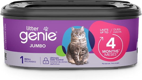 Show full view: Litter Genie Cat Litter Disposal System Jumbo Refill, 28-ft, 4 month supply slide 1 of 12