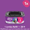 Show in main carousel: Litter Genie Cat Litter Disposal System Jumbo Refill, 28-ft, 4 month supply slide 2 of 12