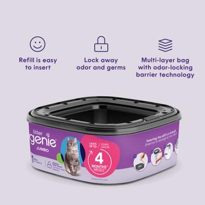 Litter Genie Jumbo Refill