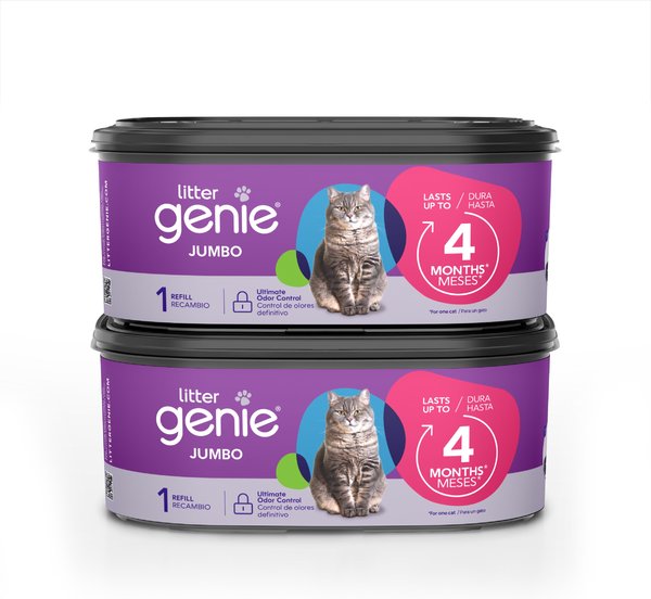 Show full view: Litter Genie Cat Litter Disposal System Jumbo Refill, 56-ft, 8 month supply slide 1 of 12