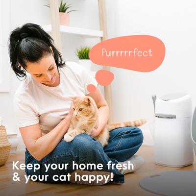 Show full view: Litter Genie Style Pail Litter Cat Disposal System slide 5 of 12