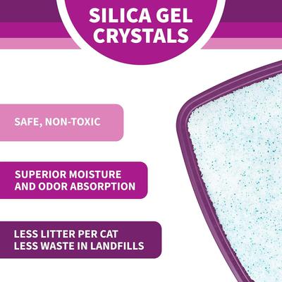 Show full view: Litter Pearls Micro Crystal Unscented Non-Clumping Crystal Cat Litter, 10.5-lb bag slide 3 of 12