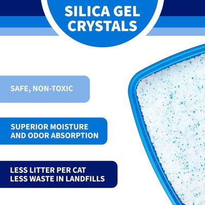 Show full view: Litter Pearls Tracksless Unscented Non-Clumping Crystal Cat Litter, 20-lb box slide 3 of 11