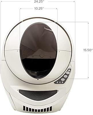 Show full view: Litter-Robot 3 WiFi Enabled Automatic Self-Cleaning Cat Litter Box, Beige slide 2 of 12