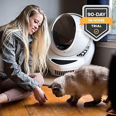 Show full view: Litter-Robot 3 WiFi Enabled Automatic Self-Cleaning Cat Litter Box, Beige slide 5 of 12