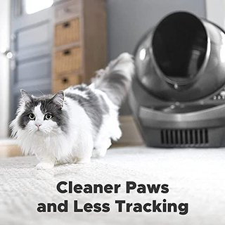 Litter-Robot 3 WiFi Enabled Automatic Self-Cleaning Cat Litter Box, Grey slide 7 of 9