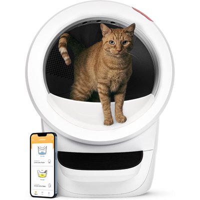 Whisker Whisker Litter-Robot 4 Automatic Self-Cleaning Cat Litter Box, White