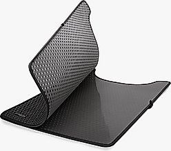 Whisker Litter-Robot LitterTrap Mat, Black slide 2 of 5