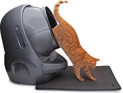 Show full view: Whisker Litter-Robot LitterTrap Mat, Black slide 6 of 7