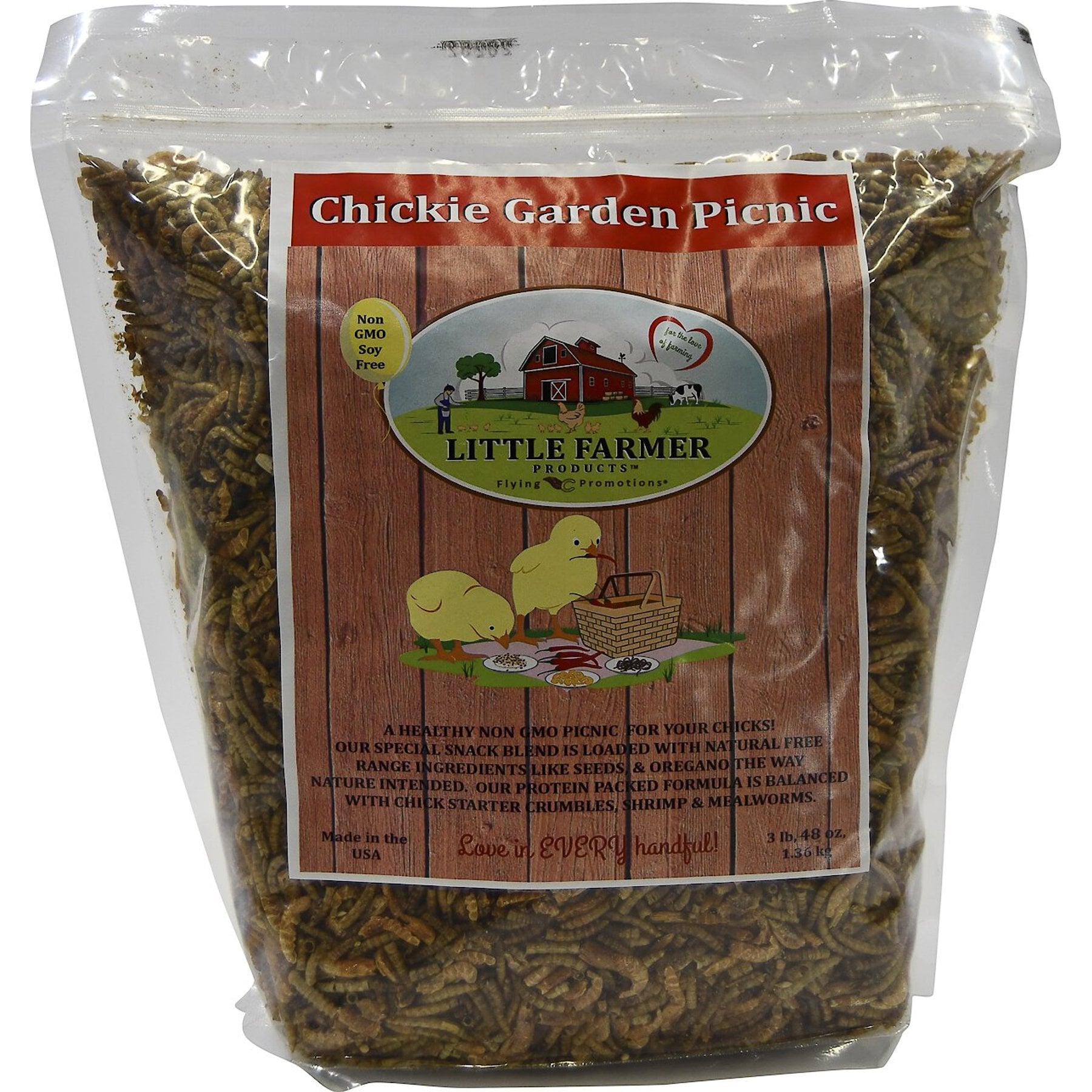 Little Farmer Products Chickie Picnic Chicken Treats, 3-lb bag