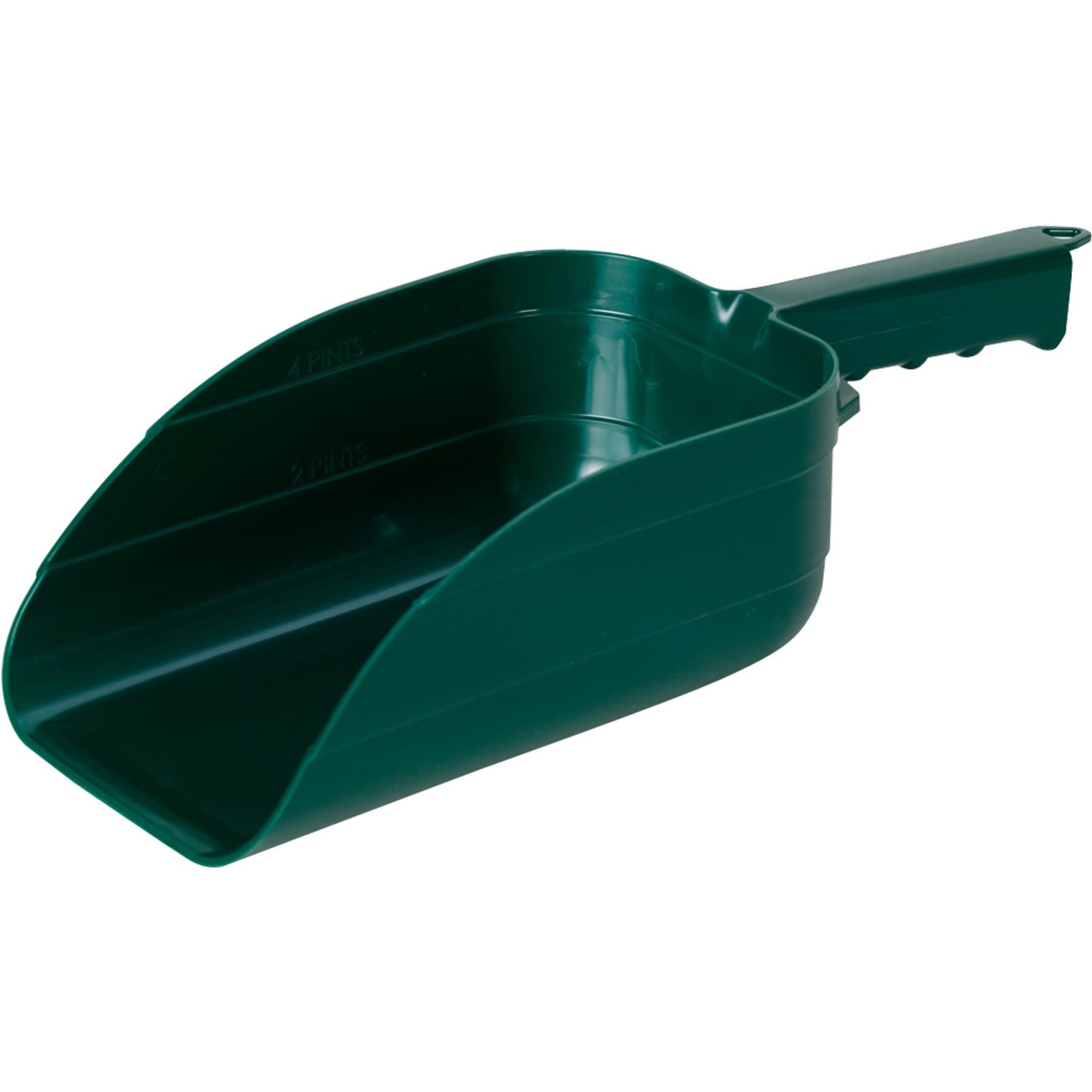 Little Giant Cattle Feed Scoop, 5-pint, Green