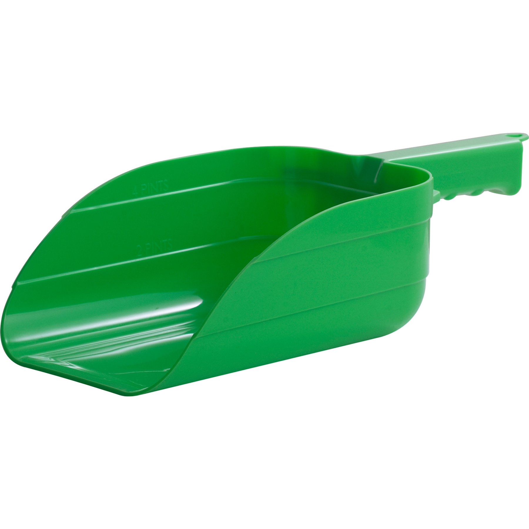 Little Giant Cattle Feed Scoop, 5-pint, Lime Green