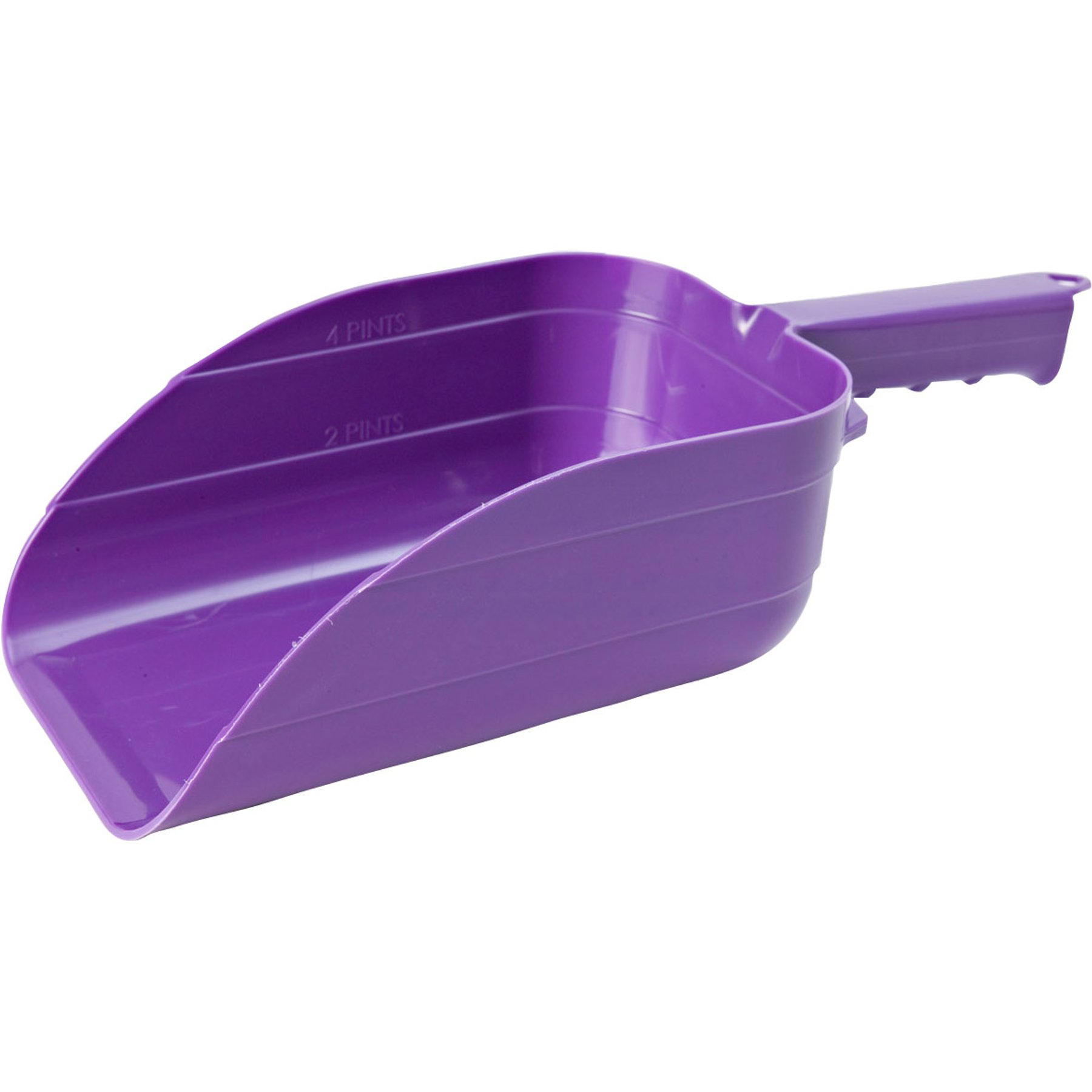 Little Giant Cattle Feed Scoop, 5-pint, Purple