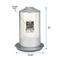 Show in main carousel: Little Giant Double Wall Metal Poultry Fount, 8-gal slide 2 of 3