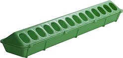 Little Giant Flip-Top Poultry Ground Feeder, Lime Green