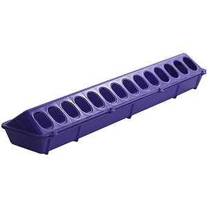 Little Giant Flip-Top Poultry Ground Feeder, Purple