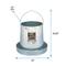 Show in main carousel: Little Giant Hanging Metal Poultry Feeder, 12-lb slide 2 of 3