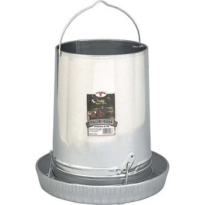 Little Giant Hanging Metal Poultry Feeder, 30-lb