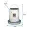 Show in main carousel: Little Giant Hanging Metal Poultry Feeder, 30-lb slide 3 of 4
