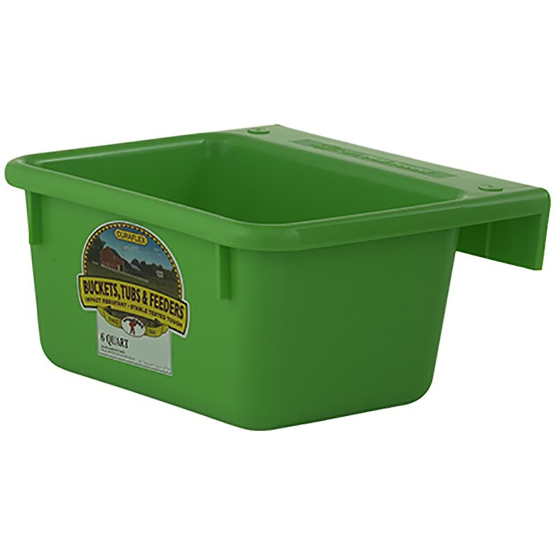 Little Giant Mini Feeder, 6-qt, Lime Green