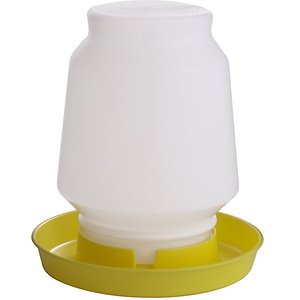 Little Giant Plastic Poultry Fount, 1-gal, Yellow