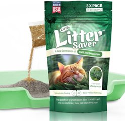 Little Litter Savers Natural Fresh Scent Cedarwood Cat Litter Deodorizer, 1-oz bag, 3 count slide 1 of 7