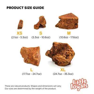 Show full view: Little Loyals Premium Heather Tree Wood Dog Chew, Small slide 5 of 6