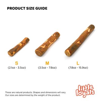 Show full view: Little Loyals Premium Olive Wood Dog Chew, Large slide 5 of 6