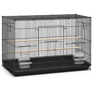 Little Pals 30-in Bird Cage, Black, 9.07-lb