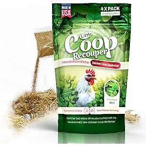 Little Savers Little Coop Recouper Chicken Coop Deodorizer, Fresh Scent Mint, 2-oz bag