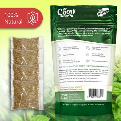 Show full view: Little Savers Little Coop Recouper Chicken Coop Deodorizer, Fresh Scent Mint, 2-oz bag slide 2 of 7