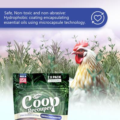 Show full view: Little Savers Little Coop Recouper Chicken Coop Deodorizer, Fresh Scent Rosemary Thyme, 2-oz bag slide 5 of 7