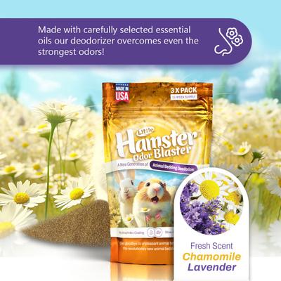 Show full view: Little Savers Little Hamster Odor Blaster Natural Fresh Scent Small Pet Bedding Deodorizer, 1-oz bag, 3 count slide 3 of 8