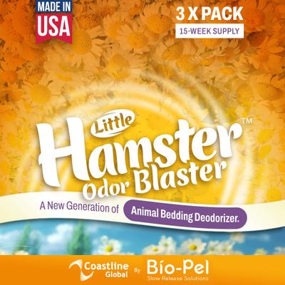 Show full view: Little Savers Little Hamster Odor Blaster Natural Fresh Scent Small Pet Bedding Deodorizer, 1-oz bag, 3 count slide 7 of 8