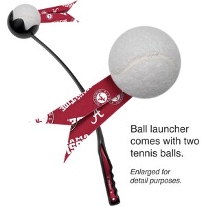 Littlearth Ball Launcher Dog Toy, Alabama Crimson Tide