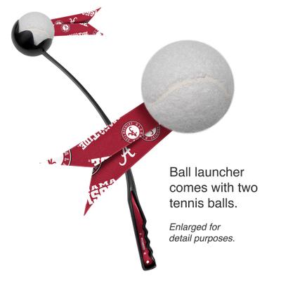 Show full view: Littlearth Ball Launcher Dog Toy, Alabama Crimson Tide slide 1 of 6