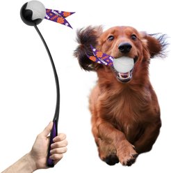 Littlearth Ball Launcher Dog Toy, Clemson Tigers