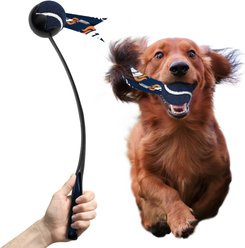 Littlearth Ball Launcher Dog Toy, Denver Broncos
