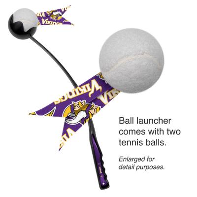 Show full view: Littlearth Ball Launcher Dog Toy, Minnesota Vikings slide 3 of 6