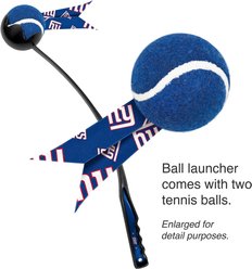 Littlearth Ball Launcher Dog Toy, New York Giants