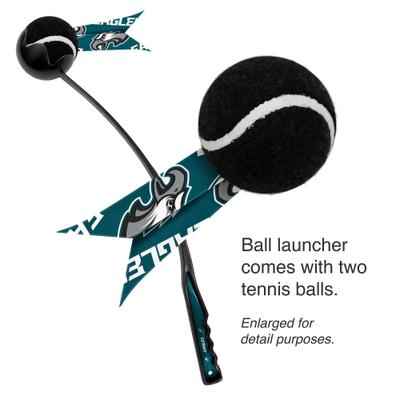Show full view: Littlearth Ball Launcher Dog Toy, Philadelphia Eagles slide 2 of 5