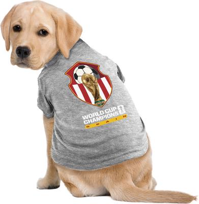 Show full view: Littlearth FIFA World Cup 2026 Champions Dog T-Shirt, Spain, X-Large slide 2 of 7