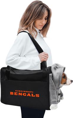 Show full view: Littlearth Furry Fan Airline-Approved Dog & Cat Carrier Bag, Cincinnati Bengals slide 2 of 6