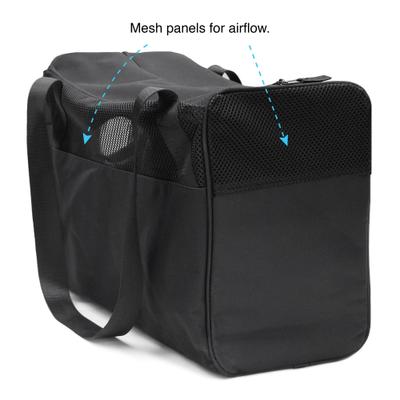 Show full view: Littlearth Furry Fan Airline-Approved Dog & Cat Carrier Bag, Jacksonville Jaguars slide 5 of 7