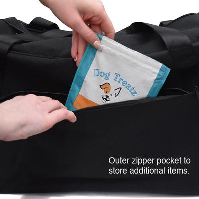 Show full view: Littlearth Furry Fan Airline-Approved Dog & Cat Carrier Bag, New York Jets slide 5 of 7