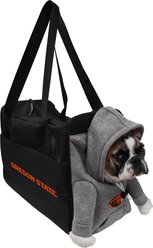 Littlearth Furry Fan Airline-Approved Dog & Cat Carrier Bag, Oregon State Beavers