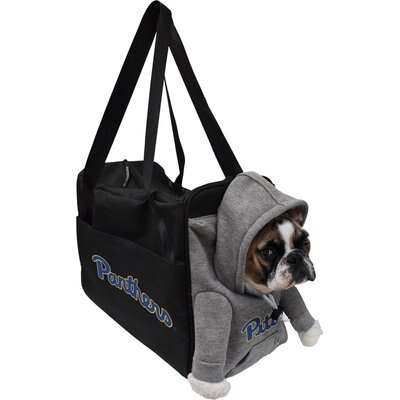 Littlearth Littlearth NCAA Furry Fan Airline-Approved Dog & Cat Carrier Bag, Pittsburgh Panthers